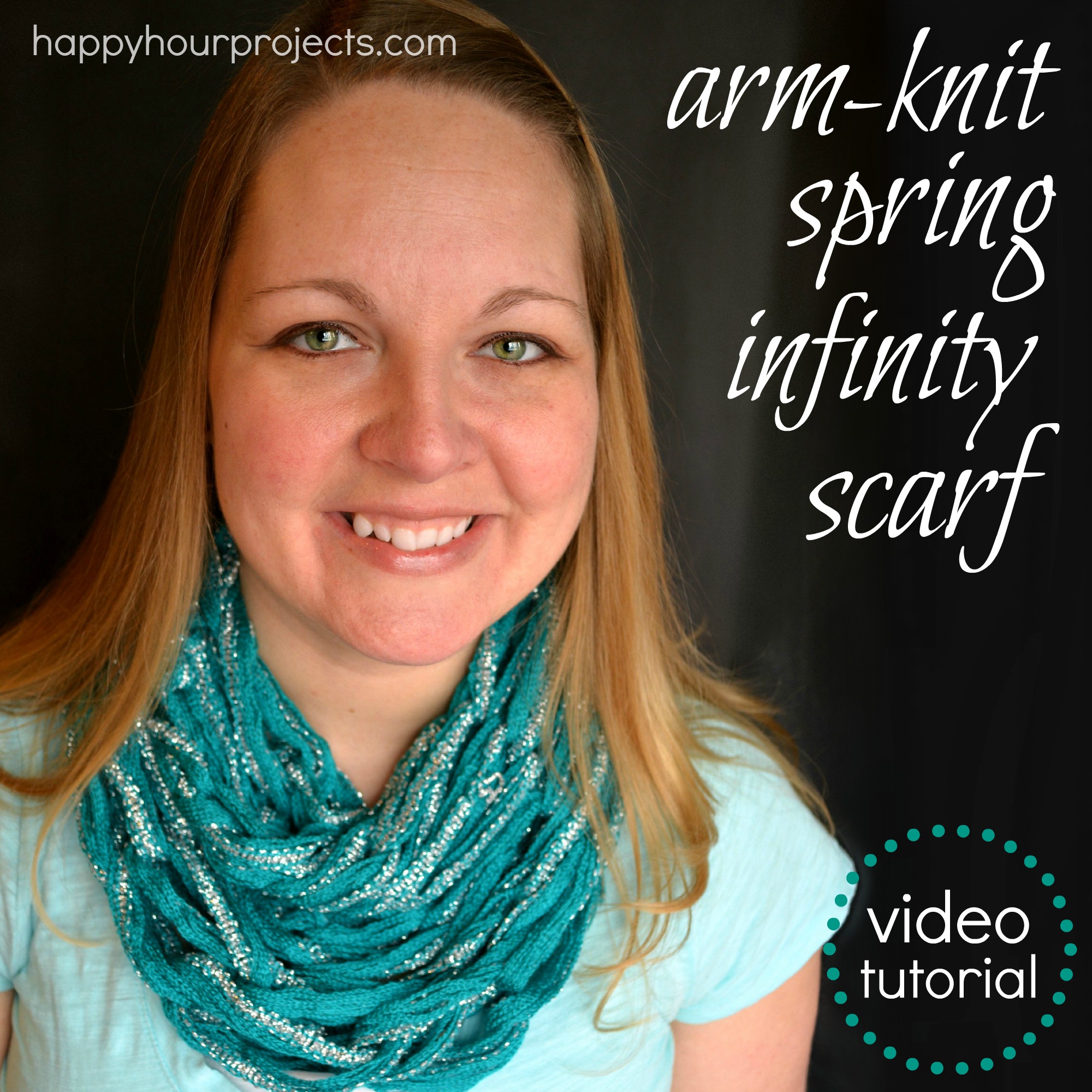 Infinity Scarf Pattern Arm Knitting